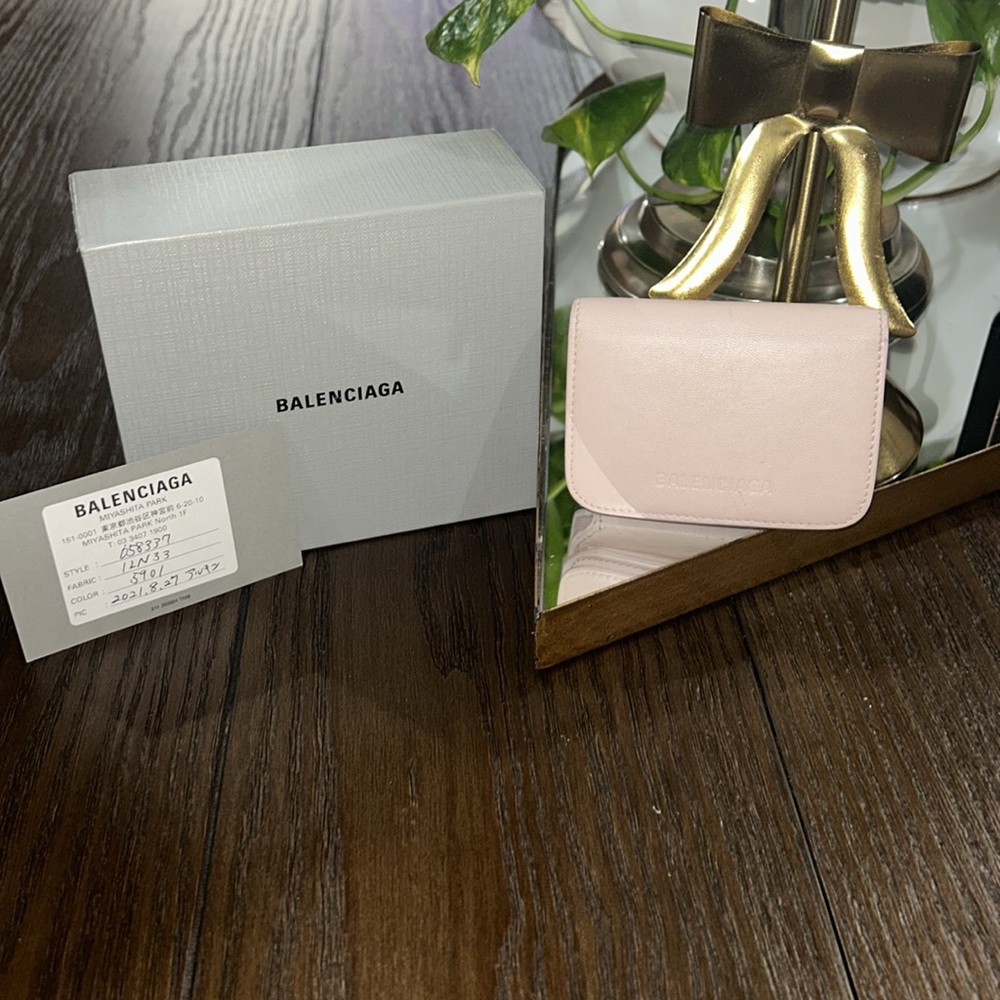 Balenciaga Full Inclusion With/COA Compact Wallett